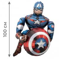Фигура ходячая Мстители Капитан Америка 1 шт