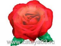 Шар фольга Фигура Роза красная (AN)G36