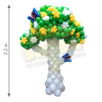 Фигура из шаров Дерево сказочное 2,2 м